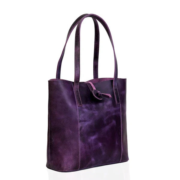 seinna leather tote bag