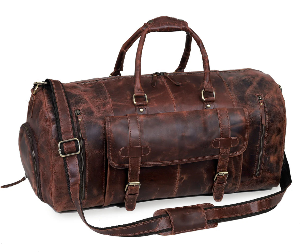 Leather Duffel Bag