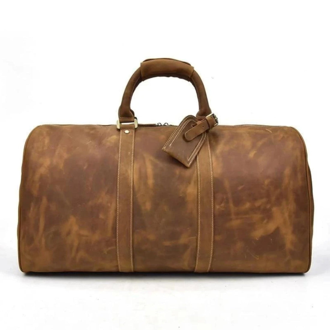 The Weekender  Handcrafted Leather Duffle Bag