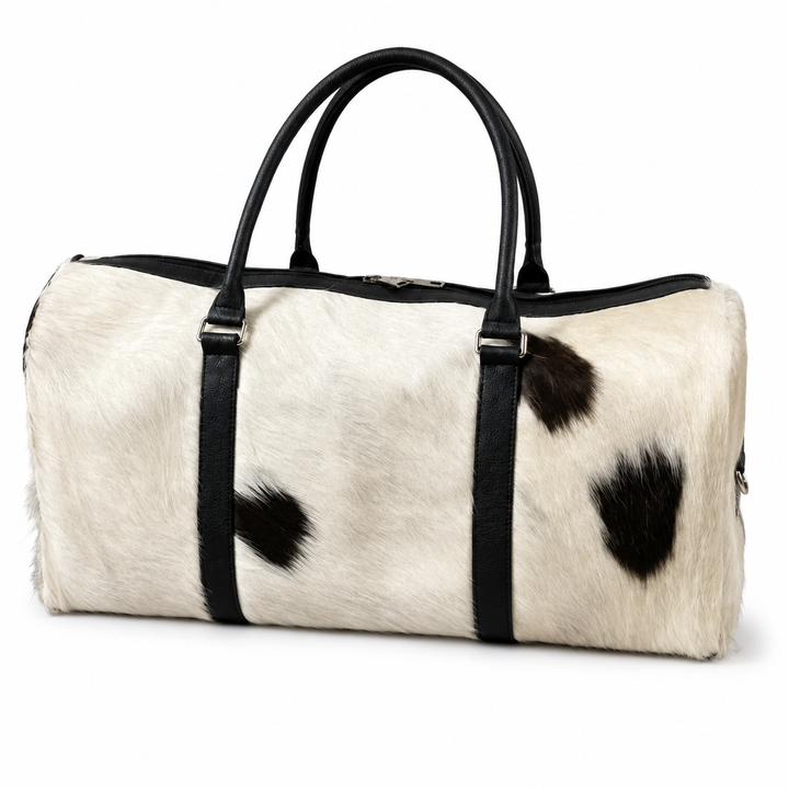 Handmade Cowhide Duffle Bag gift for him