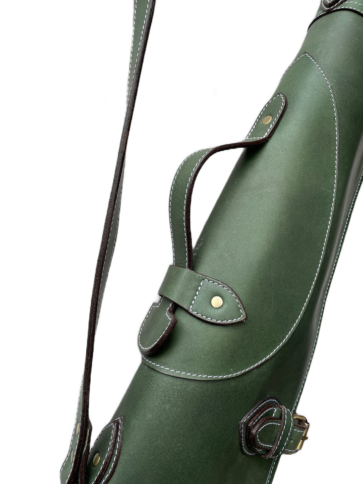 50 Leather Rifle Scabbard Green Western Rifle Case