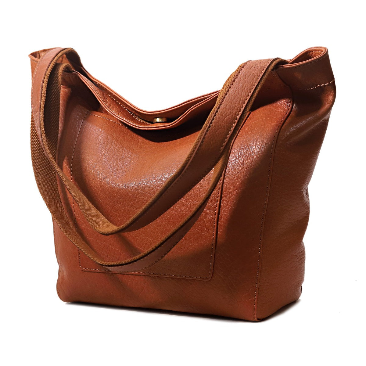 lorena leather tote bag