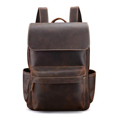 Backpack  Genuine Vintage Leather Backpack