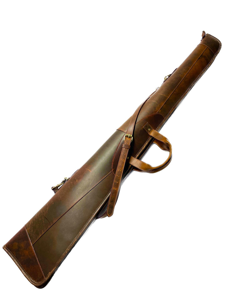54 Brown Western Rifle Scabbard with Adjustable Strap