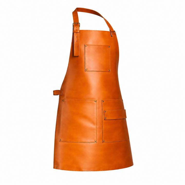 Premium Light Brown Leather Apron