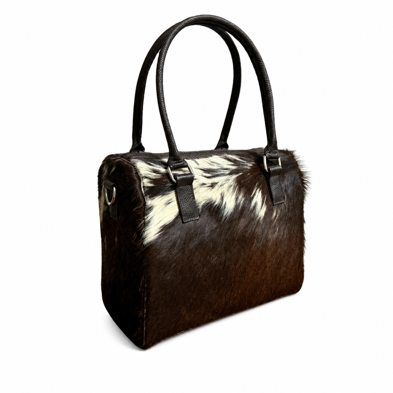 Artisan Cowhide Tote Bag Leather Shoulder Bag