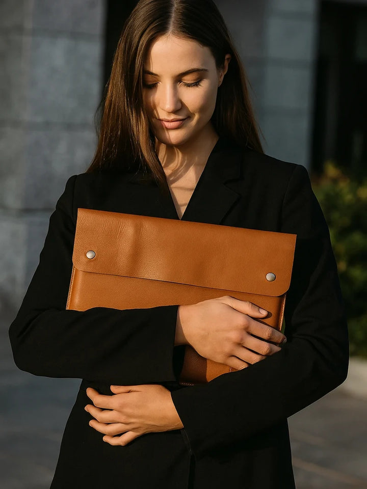 MacBook Leather Laptop Sleeve
