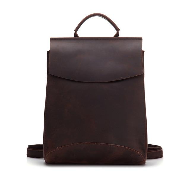 Backpack  Vintage Leather Travel Backpack