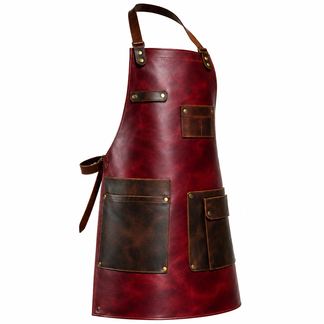 Meat Artisan Red Ember Butcher Apron
