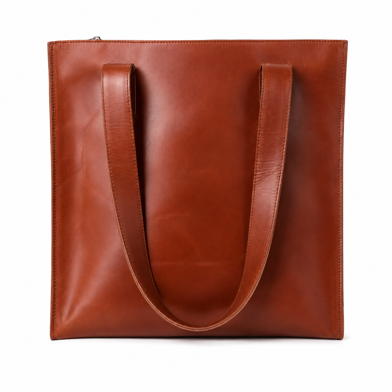 Handmade Crazy Horse Tote for Women Large Cowhide Laptop Shoulder Carryall