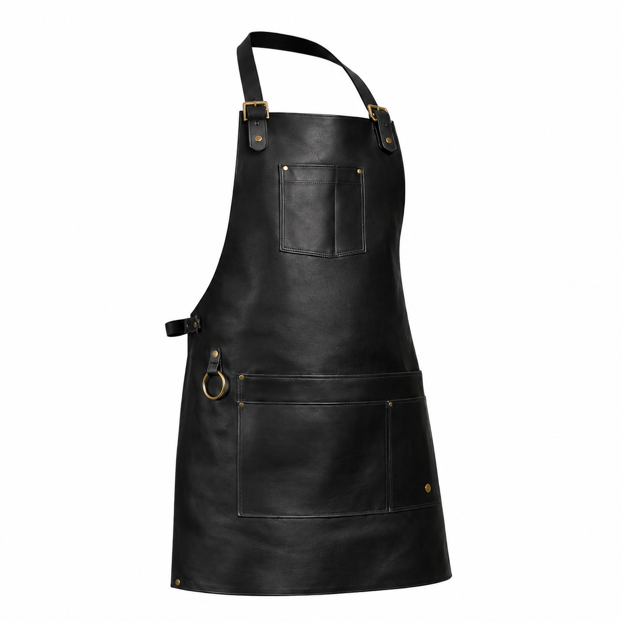 Pro Black Leather Apron