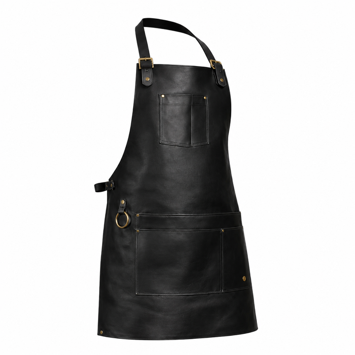 Pro Black Leather Apron