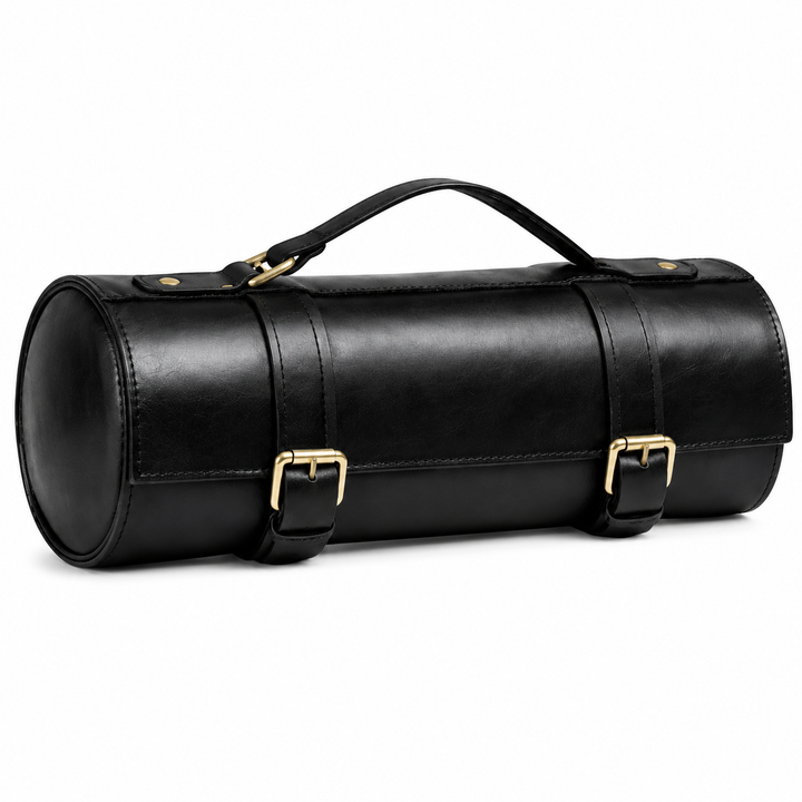 Lightweight With Small Handcrafted Leather Knife Roll