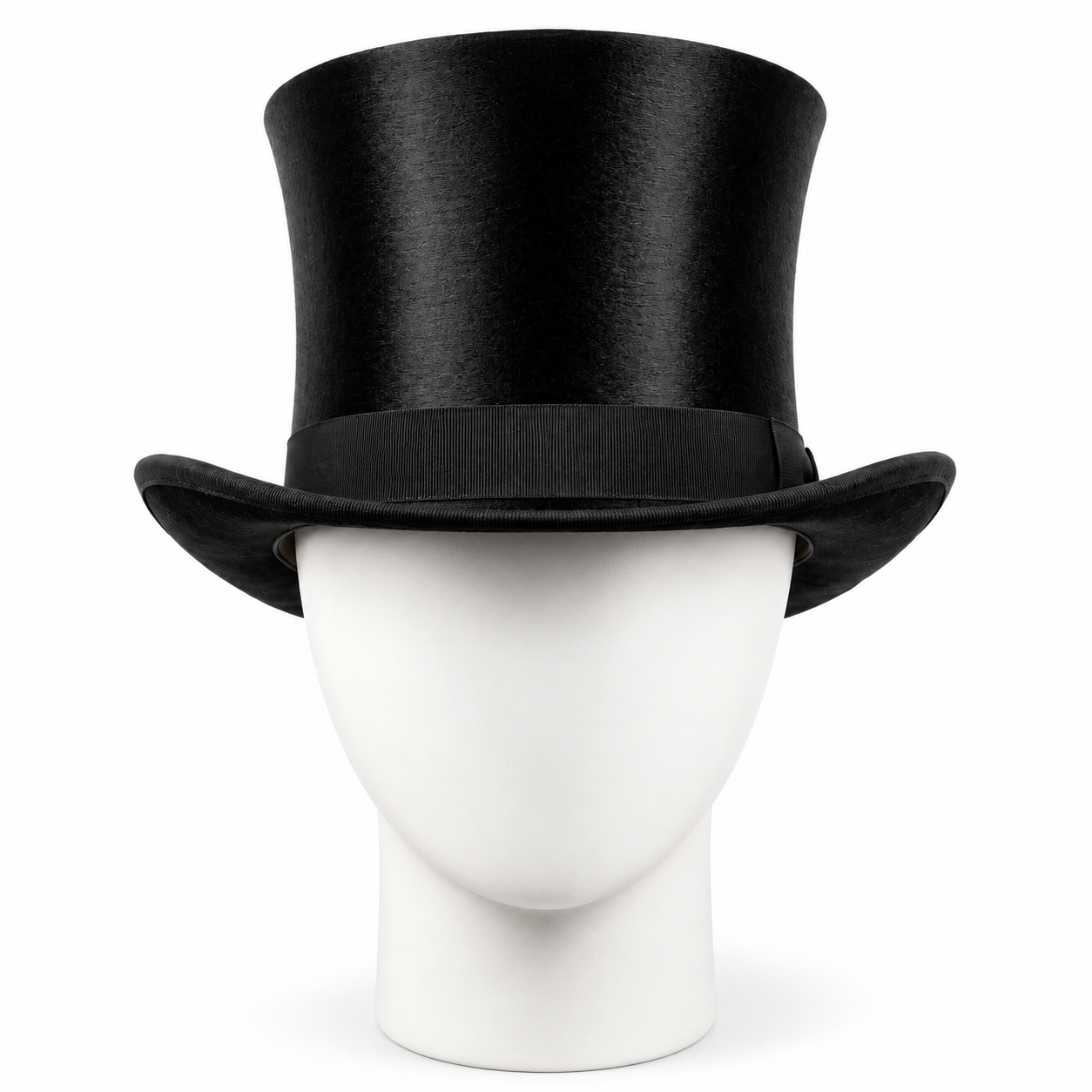 Black Victorian Top Hat Steampunk Gothic Formal Costume Unisex Adult Hat