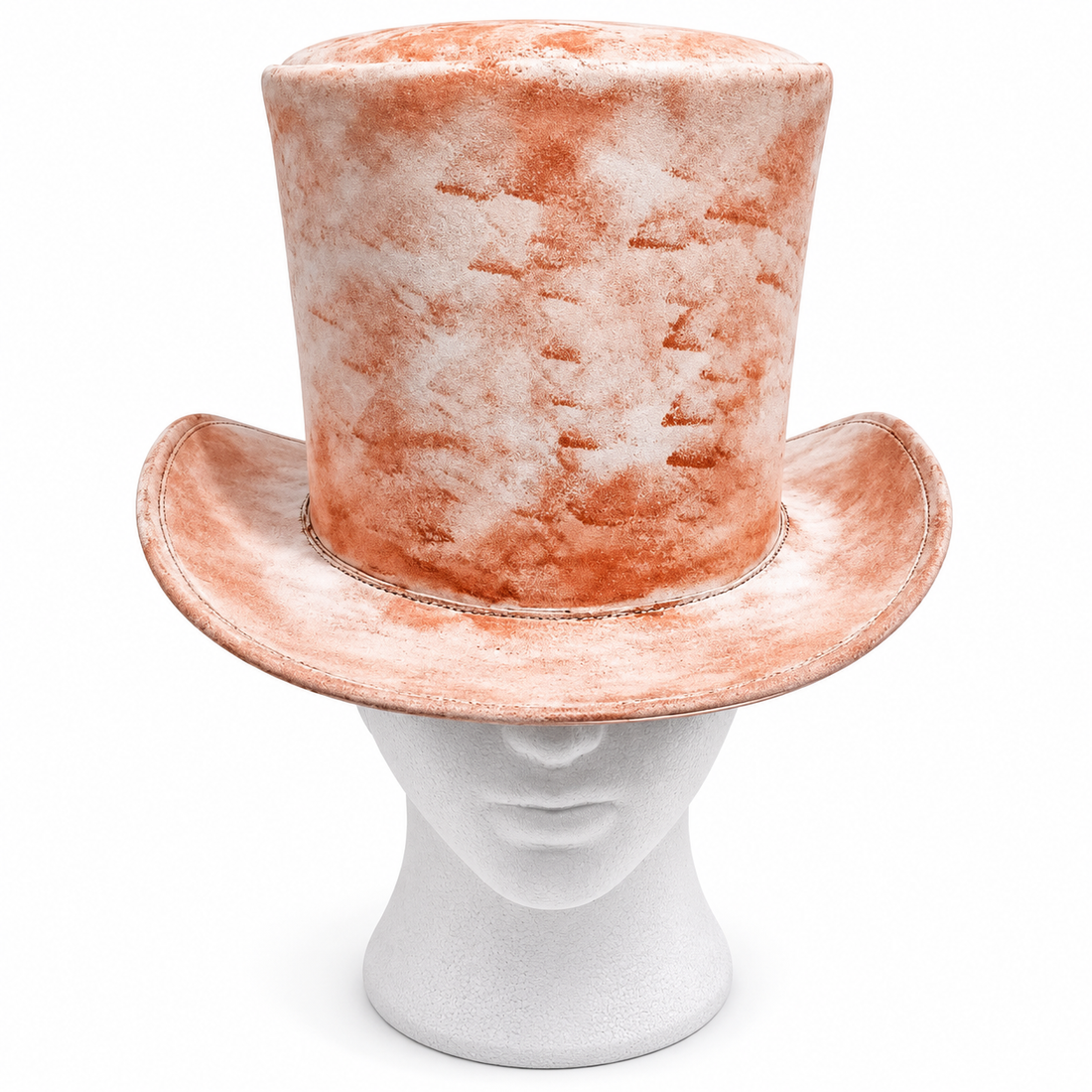 Handmade Distressed Steampunk Top Hat Vintage Mad Hatter Cosplay Festival Hat