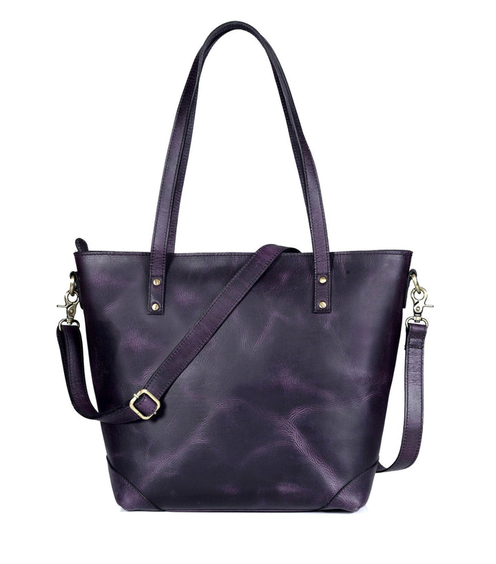 marilyn buffalo leather tote bag