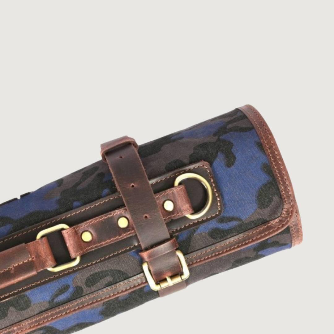 Siam Blades Leather Chef Knife Roll With Unique Design