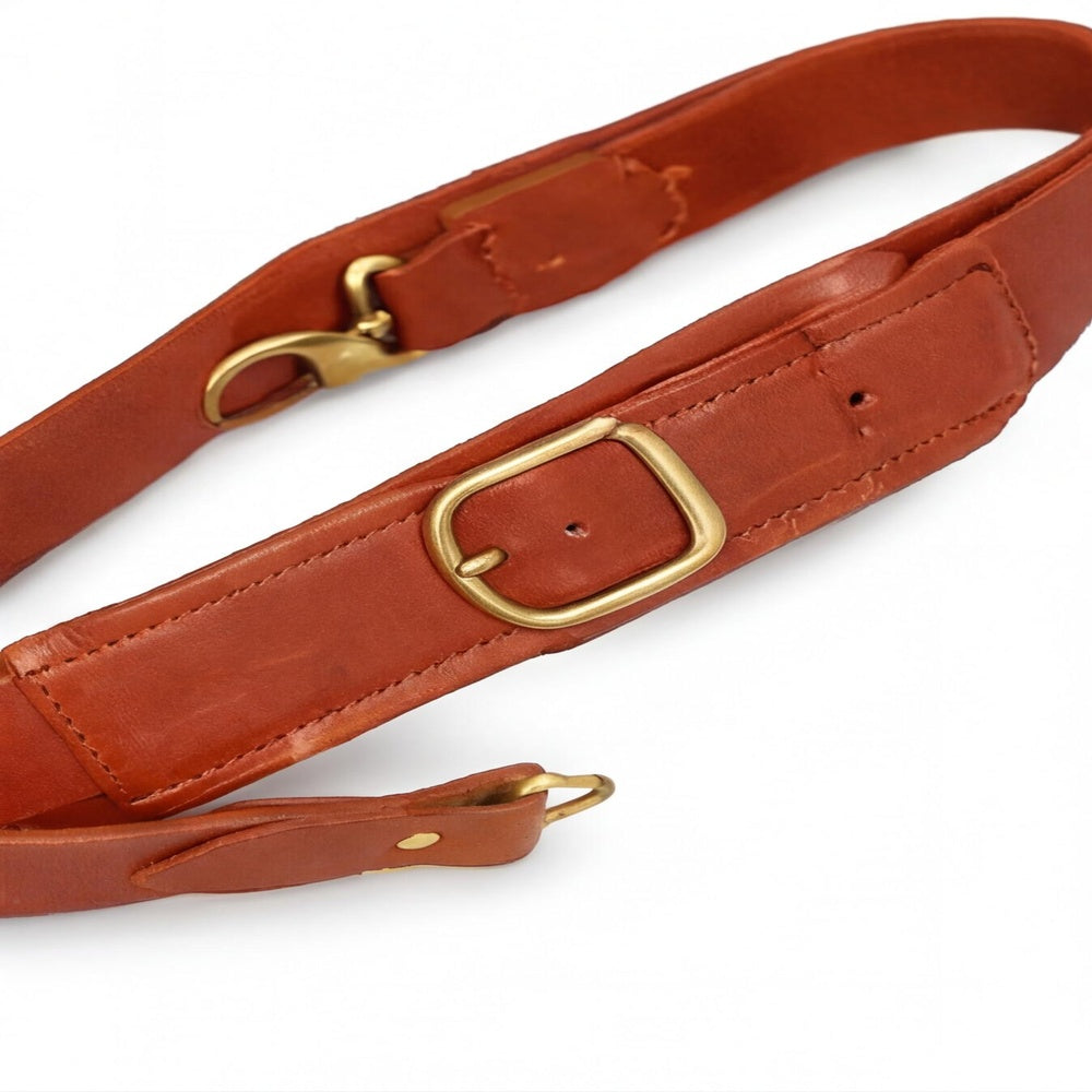 Handcrafted Leather Clay Shotgun Case   Padded Hunting Sleeve