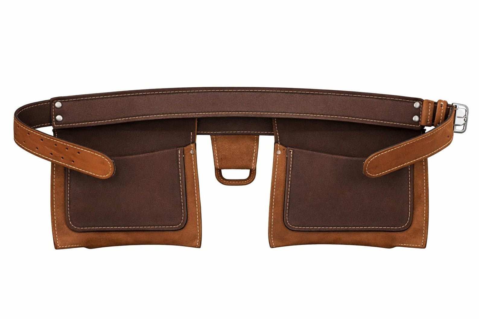 Handmade Leather Tool Belt Organizer Professional Carpenter & Electrician Work Belt