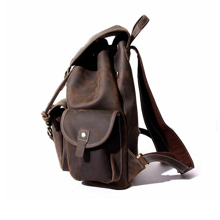 Backpack Genuine Leather Rucksack