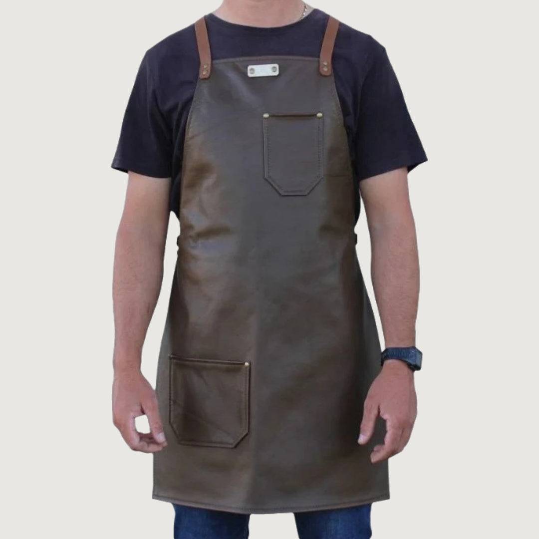 Classic 2 Pockets Leather Apron