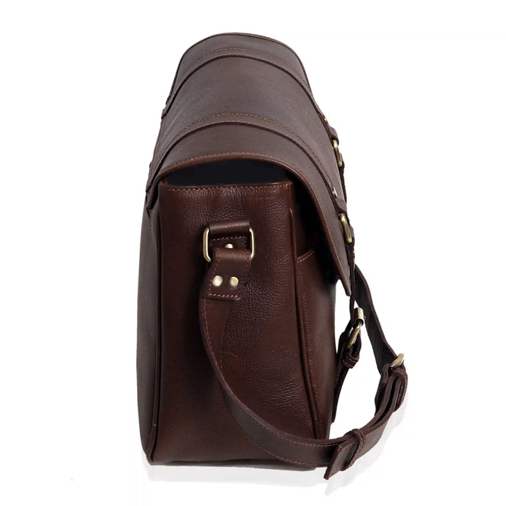 Limited Edition Handcrafted Full Grain Messenger Bag for Laptop  16 inch