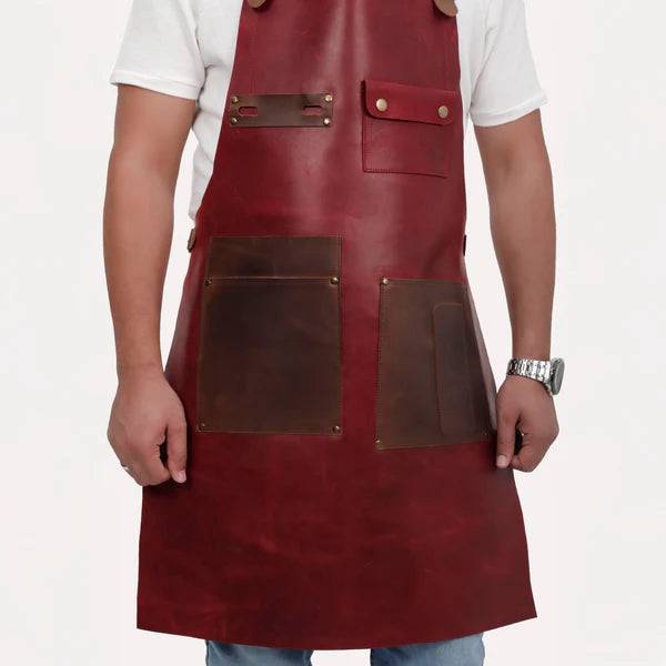 Meat Artisan Red Ember Butcher Apron