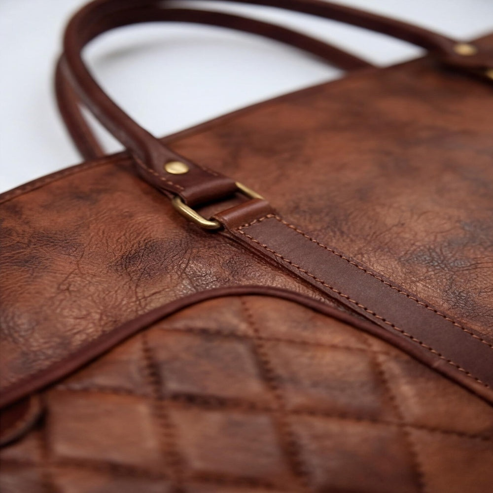 Full Grain Leather Rifle Case  Premium Padded Hunting Sleeve