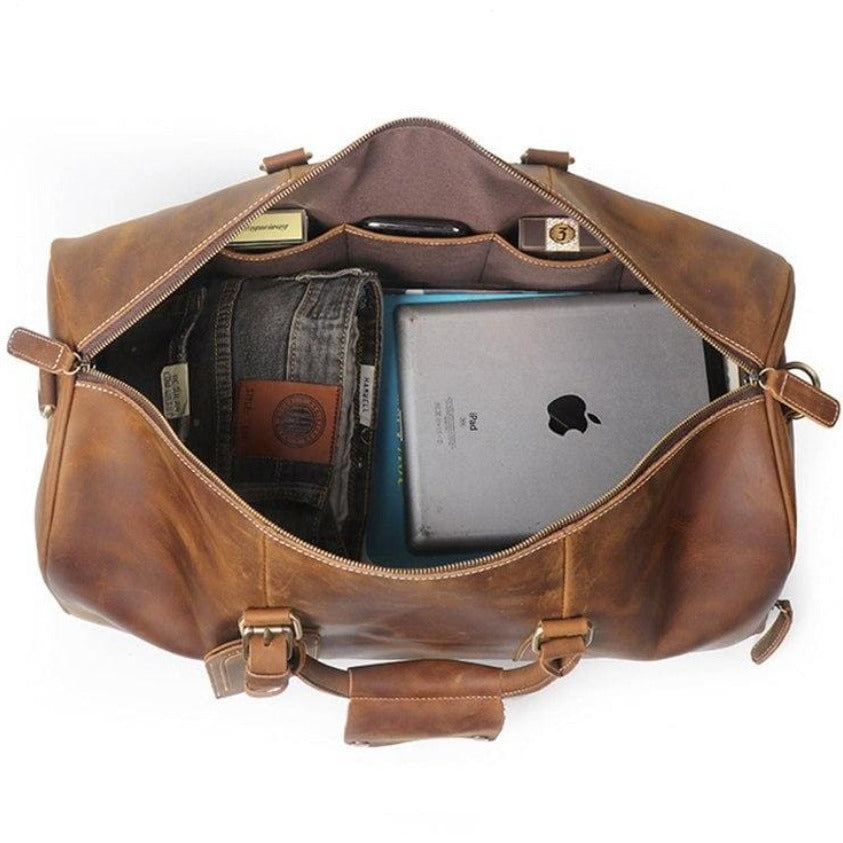 Weekender  Large Leather Duffle Bag