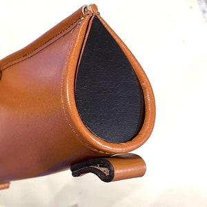 Western Rifle Scabbard  Tan Fits Up To 42 Leather Rifle