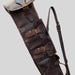 Western Rifle Scabbard  50 Black Leather Rifle Scabbard with Fur Lining  Carrying Handle