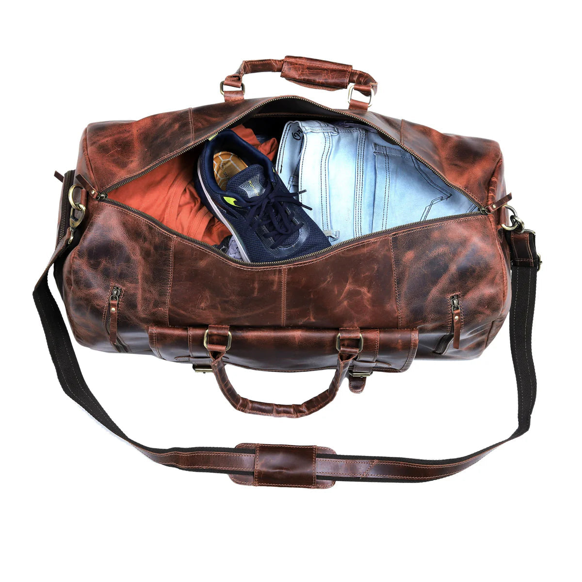 Leather Duffel Bag
