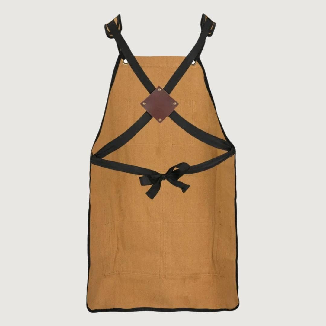 The Shropshire Brown Vintage Canvas Apron