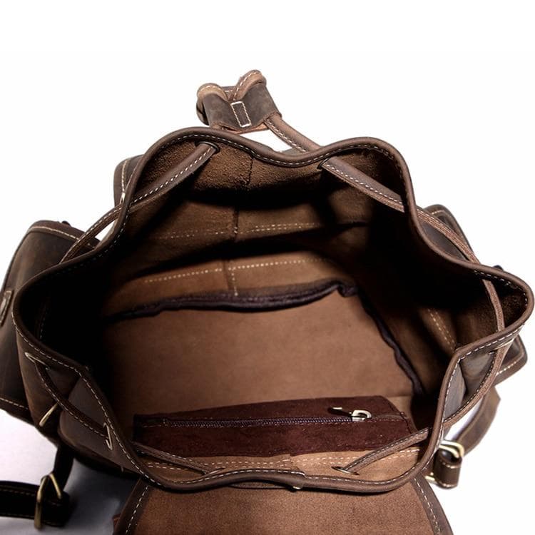 Backpack Genuine Leather Rucksack