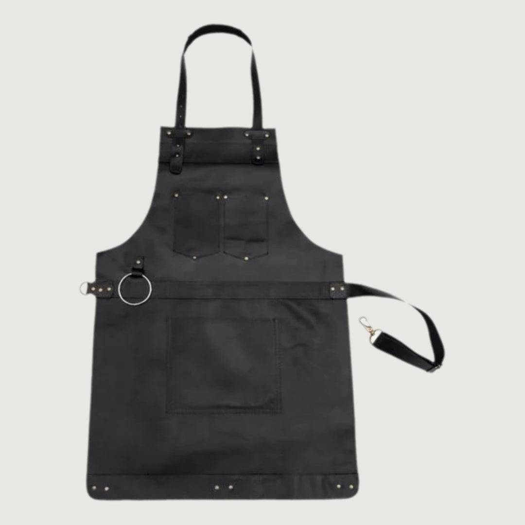 Pro Black Leather Apron