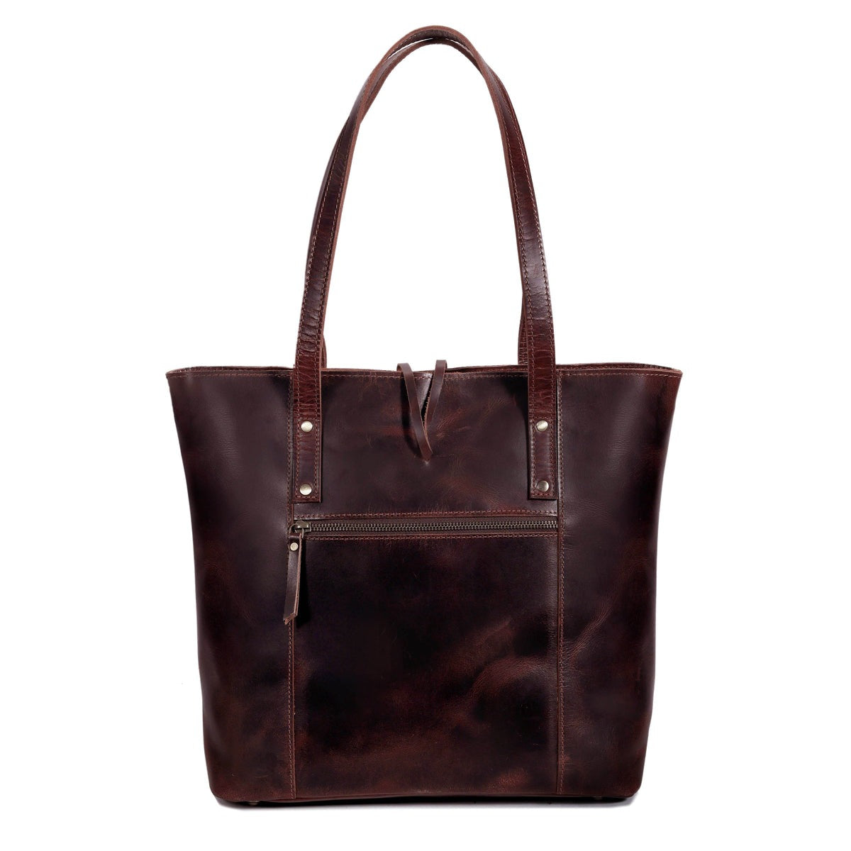 savannah almost perfect leather tote bag