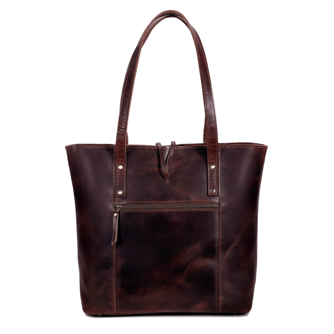 savannah almost perfect leather tote bag