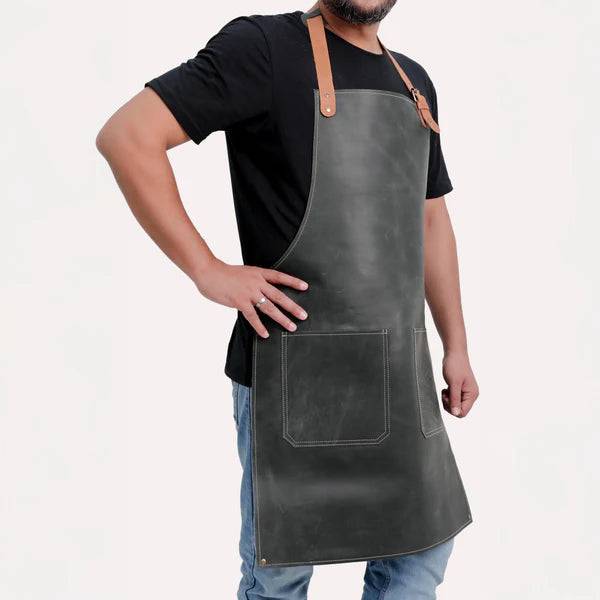 Maestro Leather Chef Apron