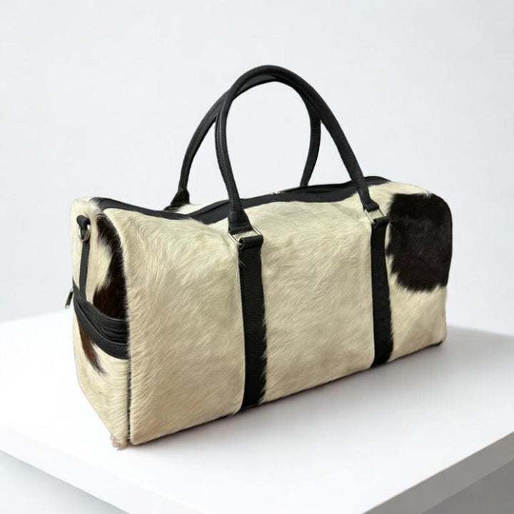 Handmade Cowhide Duffle Bag gift for him