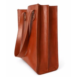 Handmade Crazy Horse Tote for Women Large Cowhide Laptop Shoulder Carryall
