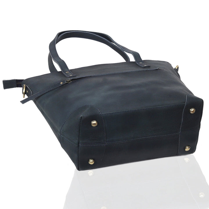 marilyn buffalo leather tote bag