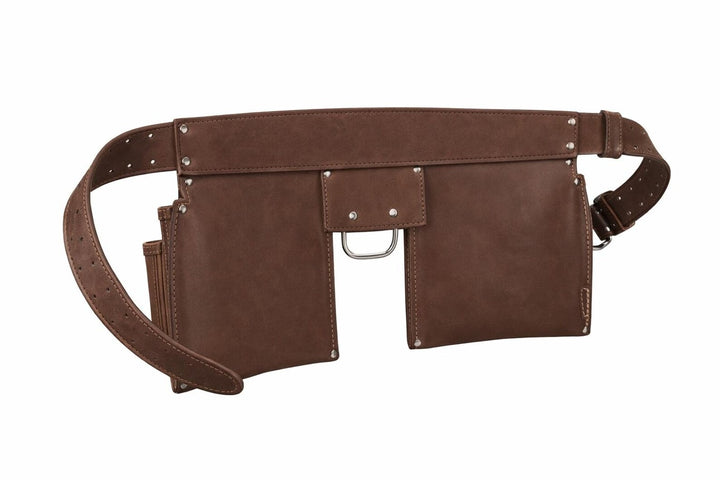 Heavy Duty Leather Tool Organizer Belt for Construction Workers