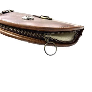 43 Rifle Scabbard  Western Rifle Scabbard with Fur Lining Fits Lever Action Rifles Handcrafted Hard Leather Rifle Storage Bag for Hunter