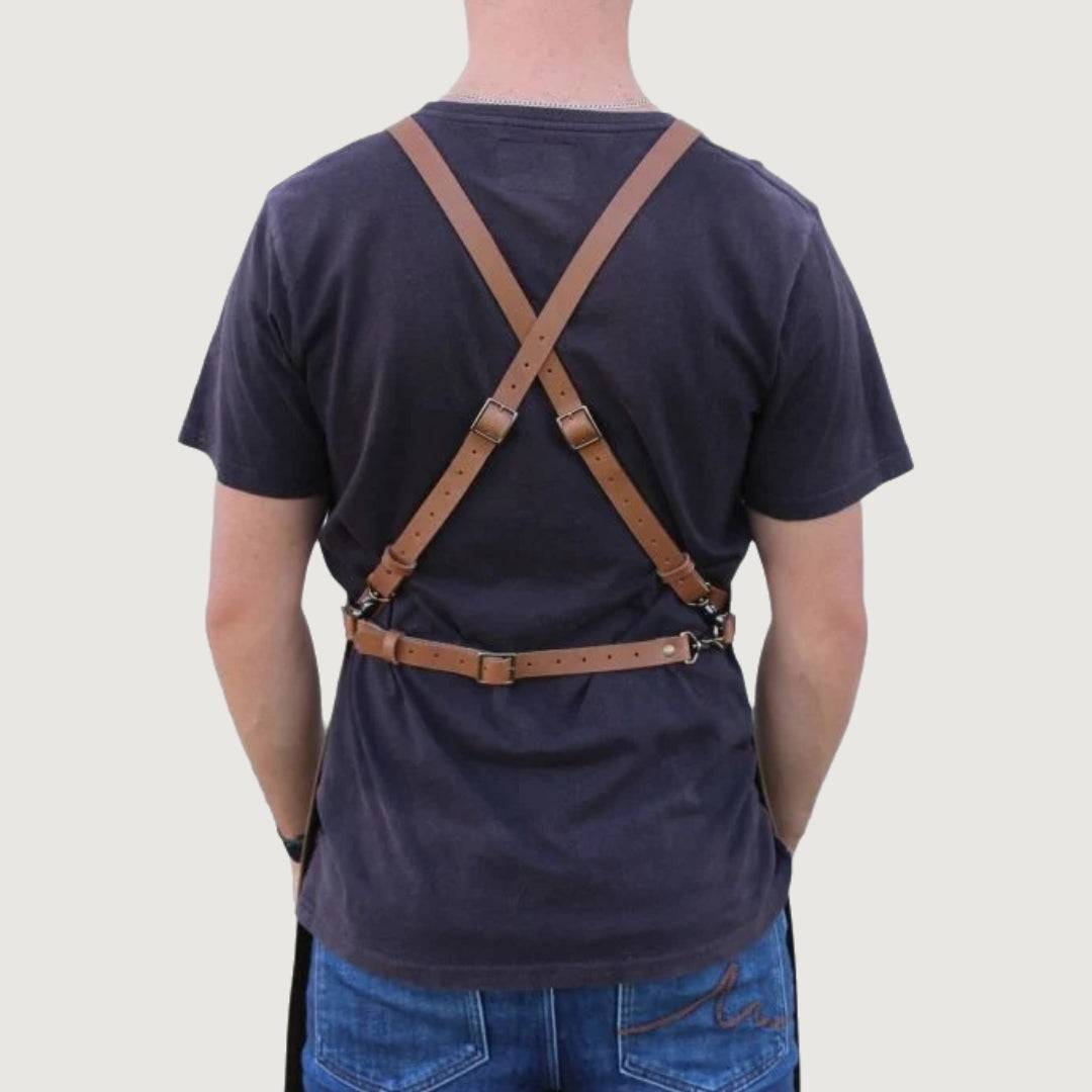 Classic 2 Pockets Leather Apron