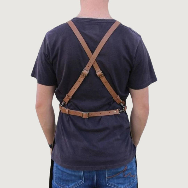 Classic 2 Pockets Leather Apron