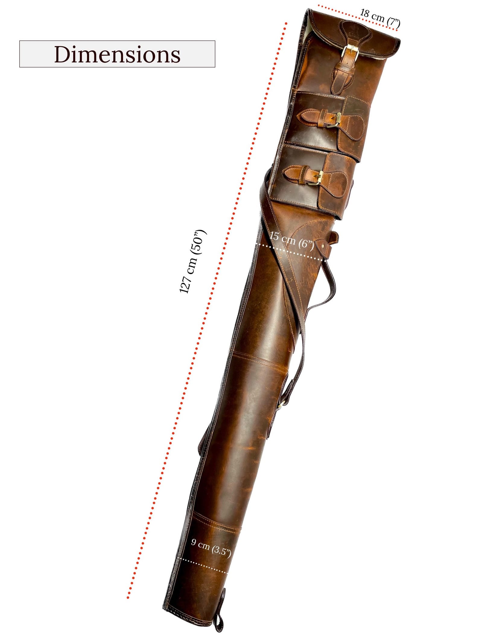 Western Rifle Scabbard 50 Inches Tan Leather Rifle Scabbard with Fur Lining  Carrying Handle Ammo Pockets and Adjustable Carrying Strap