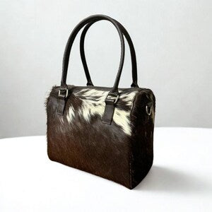 Artisan Cowhide Tote Bag Leather Shoulder Bag