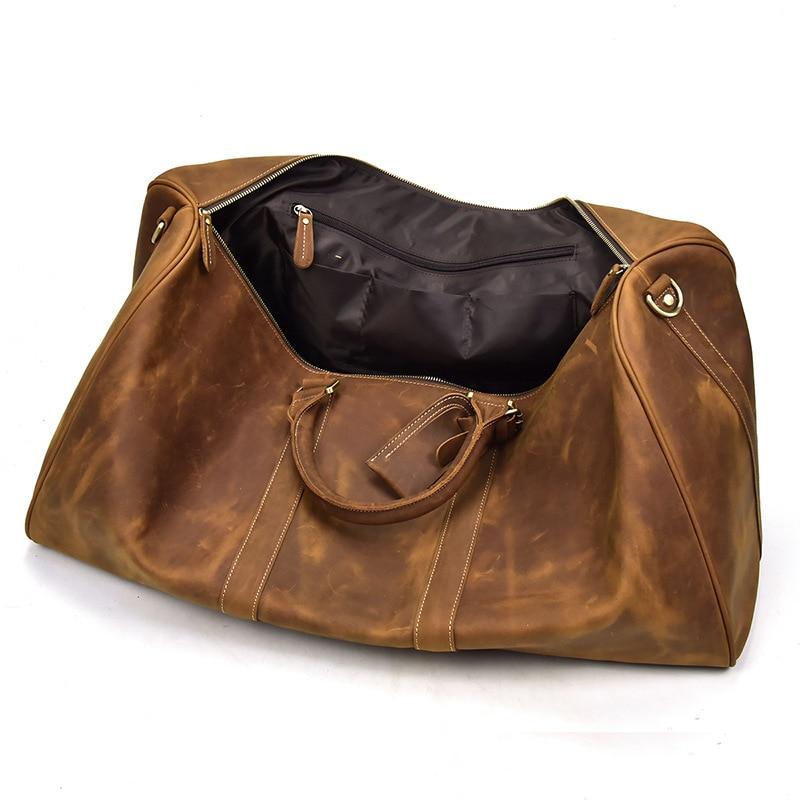 Weekender Handcrafted Leather Duffle Bag