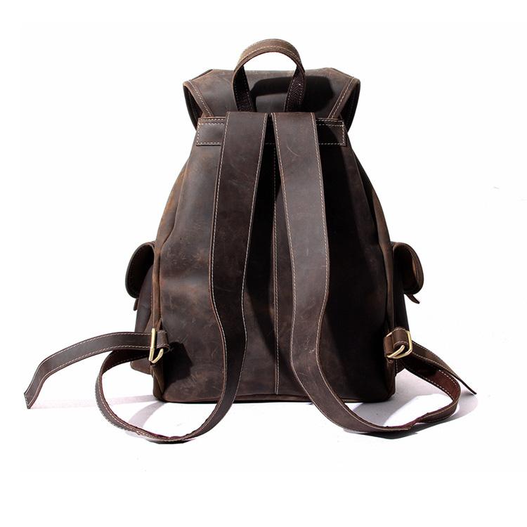 Backpack Genuine Leather Rucksack