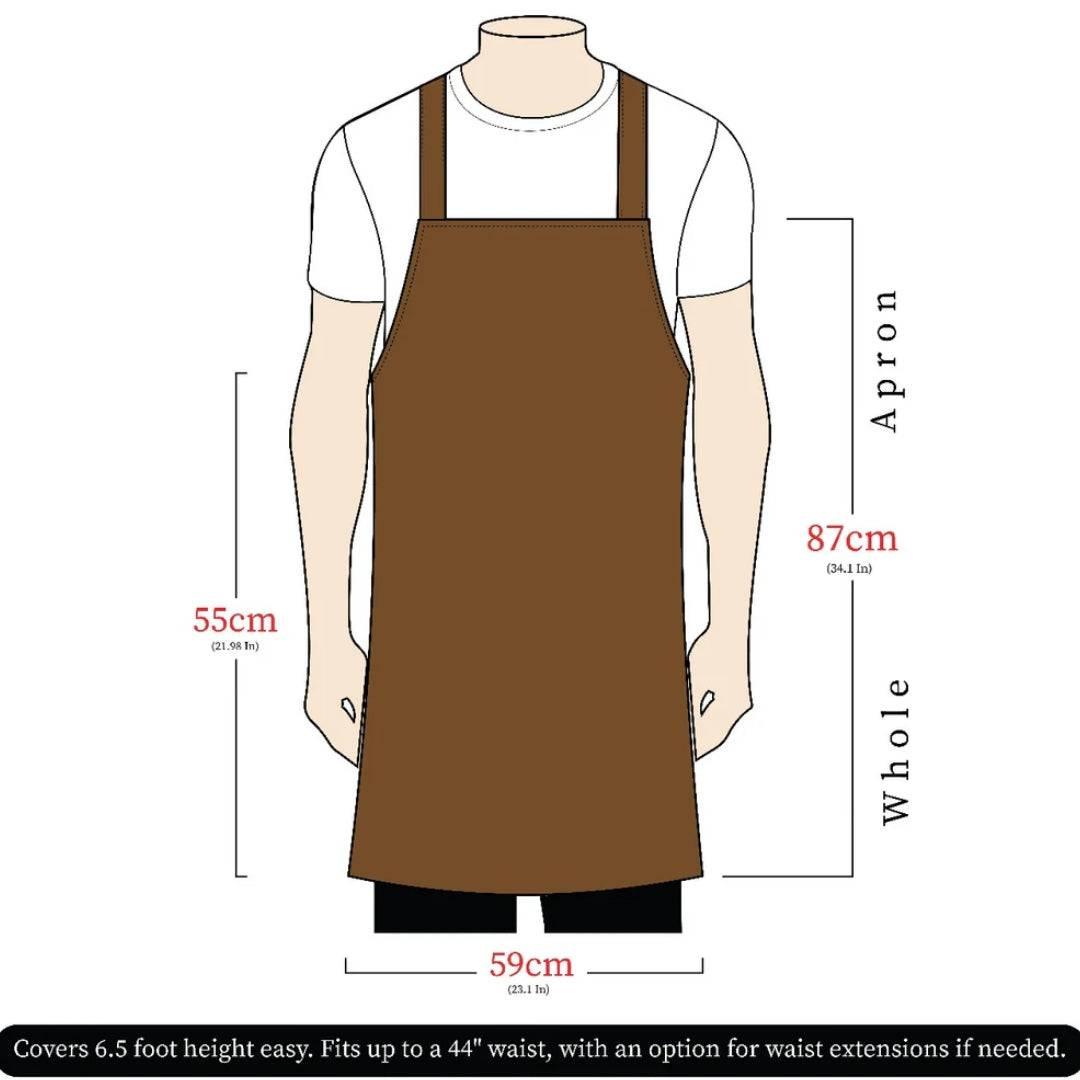 Premium Wiltshire Waxed Canvas handmade Apron